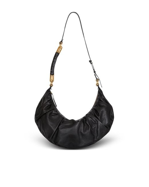Balmain Black Ébène Hobo Bag for men