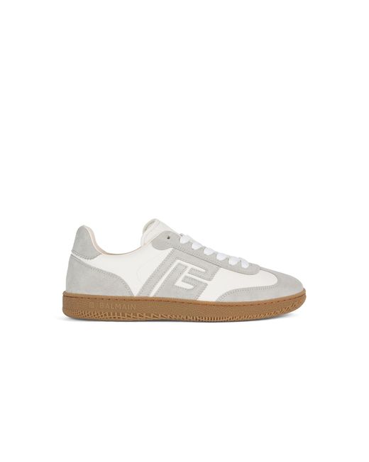 Balmain White Swan Trainers