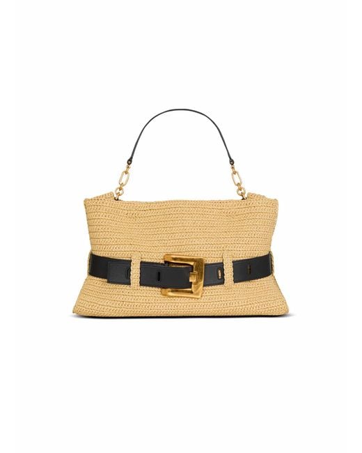 Balmain Metallic Medium Anthem Bag