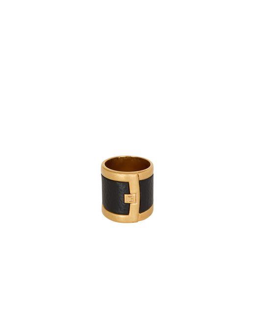 Balmain White Anthem Ring