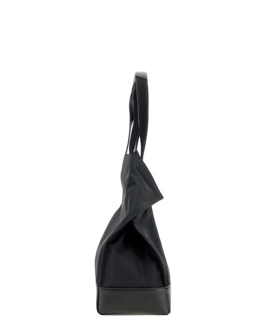 Alexander McQueen Black Tote De Manta Bag for men