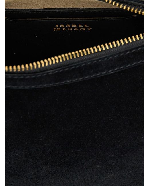 Isabel Marant Black 'Oskan Moon' Shoulder Bag
