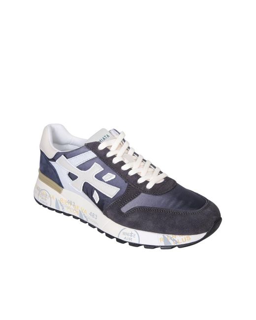 Premiata Blue Sneakers for men