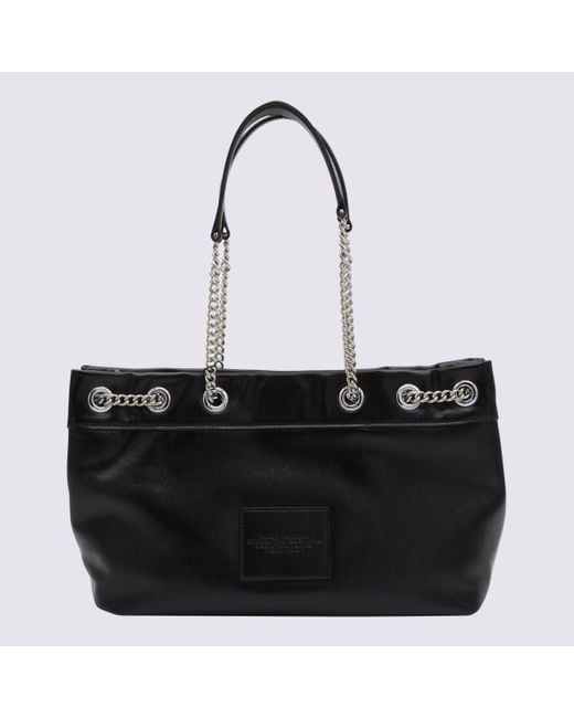 Marc Jacobs Black The Chain Sack Shoulder Bag