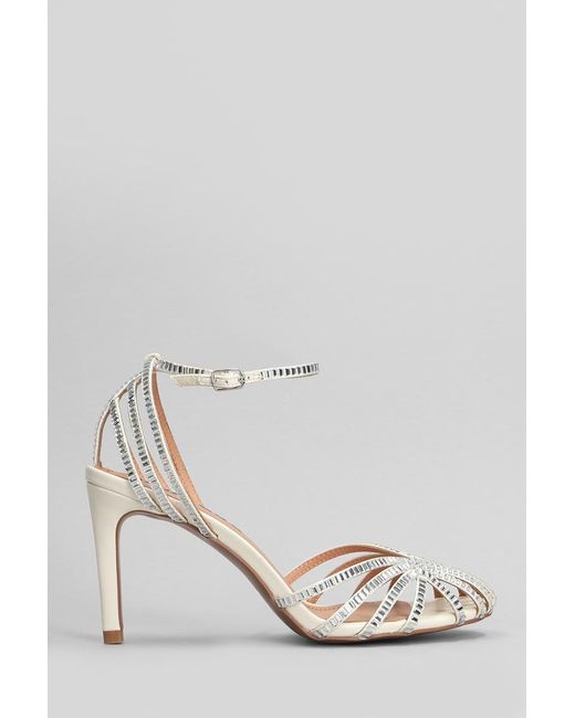 Bibi Lou White Serabi 85 Sandals
