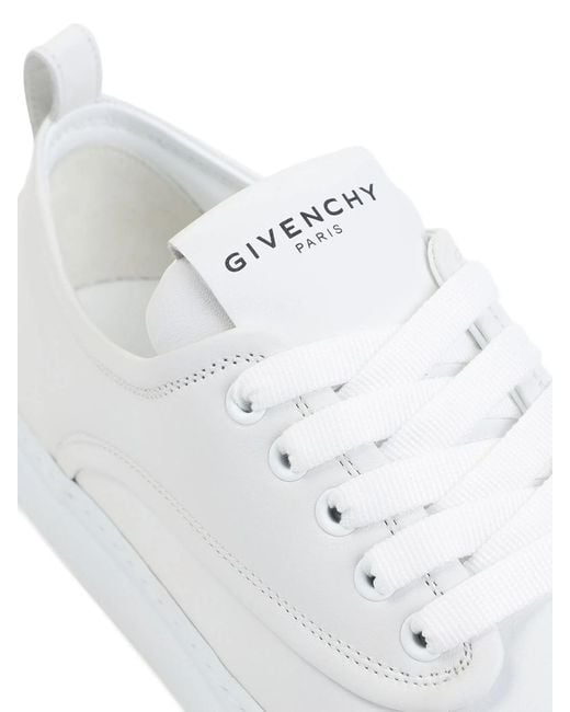 Givenchy White New City Low Sneakers Shoes for men