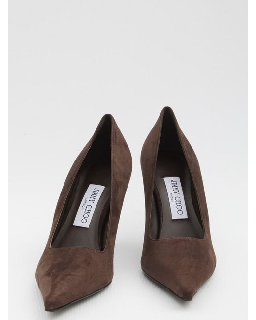 Jimmy Choo Brown Ixia Pumps