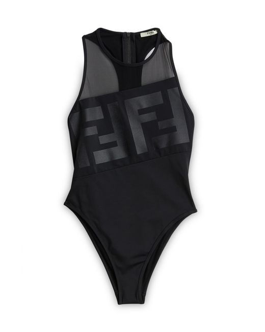 Fendi Black Swimwear & Beachwear