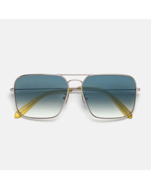 Retrosuperfuture Blue Iggy 2.0 Fadeism Azure Sunglasses for men