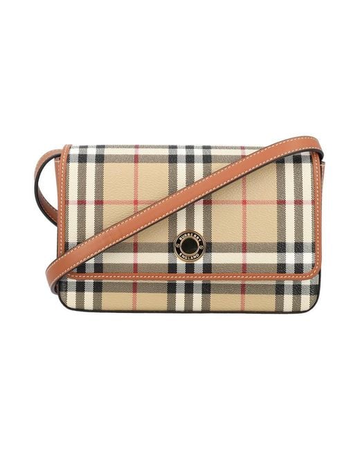 Burberry Natural Hampshire Bag