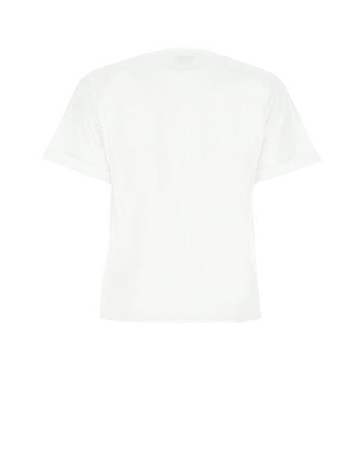 Saint Laurent White T-Shirts & Undershirts