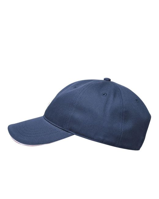 Moncler Blue Cotton Hat for men