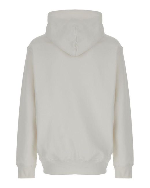 Polo Ralph Lauren White Hoodie With Bear Print for men
