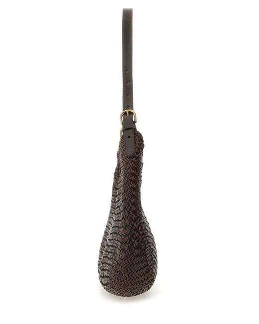 Dragon Diffusion Brown Half Moon Bag