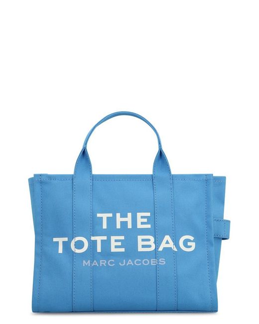 Marc Jacobs Blue The Medium Tote Bag Canvas