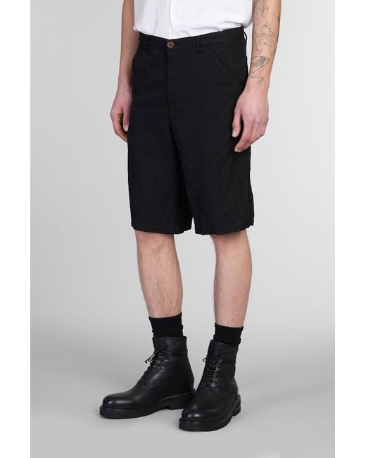 Comme des Garçons Black Shorts for men