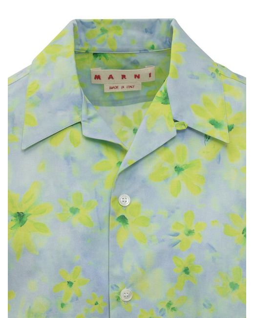 Marni Green Parade Shirt