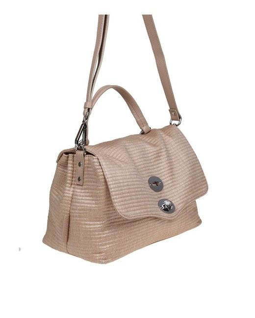 Zanellato Natural Raffia Bag That Can Be Carried