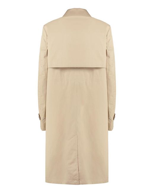 Woolrich Natural Havice Cotton Trench Coat