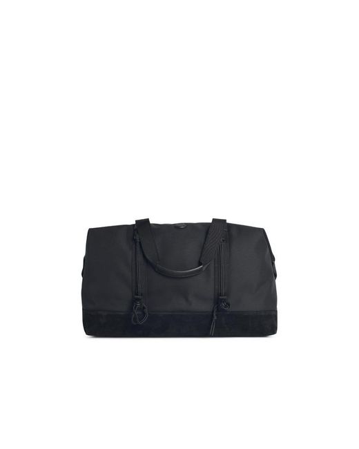 Moncler Blue 'Tech' Polyamide Blend Travel Bag for men