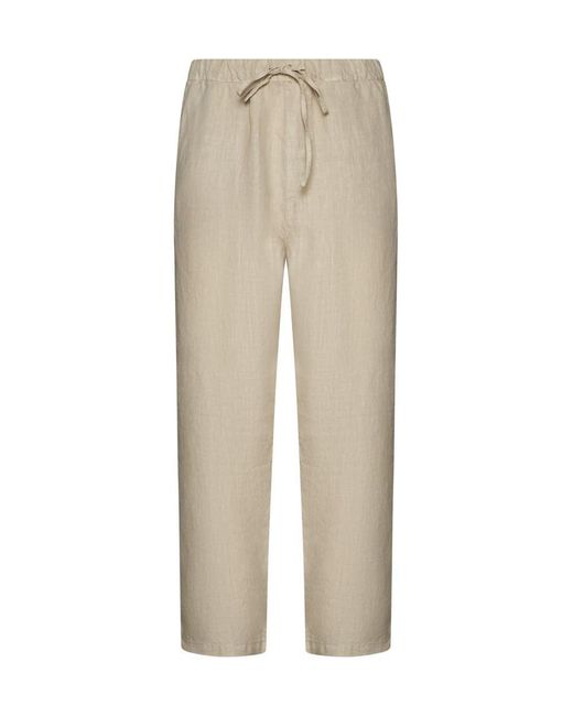 120% Lino Natural Trousers for men