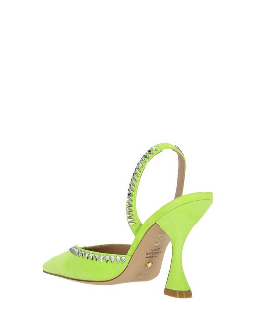 Stuart Weitzman Green With Heel