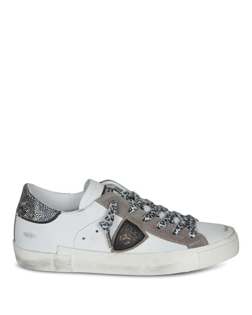Philippe Model Gray Sneakers