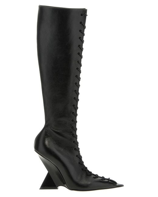 The Attico Morgan Boots, Ankle Boots in Black | Lyst UK