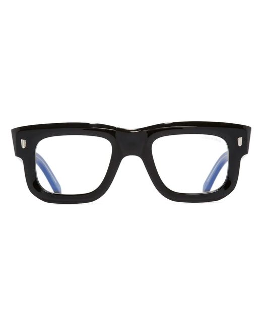Cutler & Gross Black Eyeglasses for men