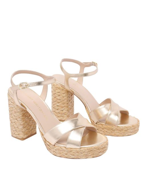 Stuart Weitzman White Sandals
