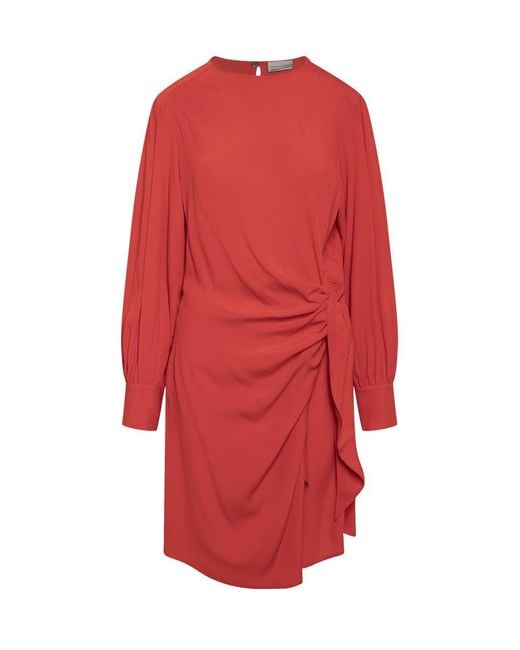 Semicouture Red Elvire Dress