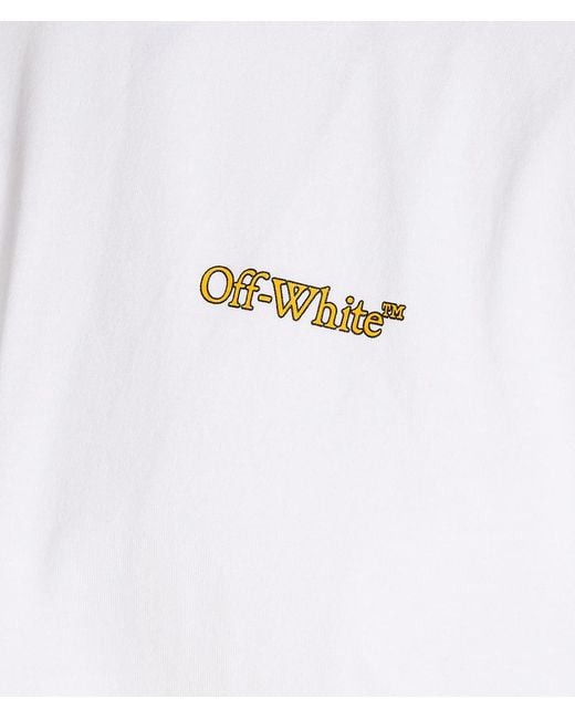 Off-White c/o Virgil Abloh White Tape Arrow" Logo T-Shirt for men