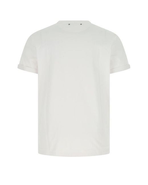 Golden Goose Deluxe Brand White Deluxe Brand T-Shirt for men