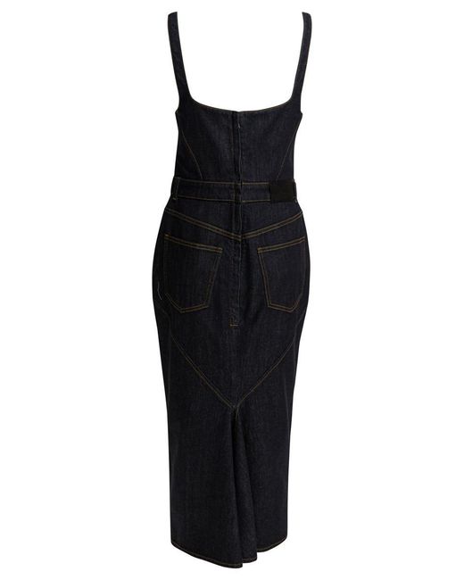 Givenchy Black Midi Dresses