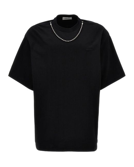 Ambush Black Ballchain T-shirt for men