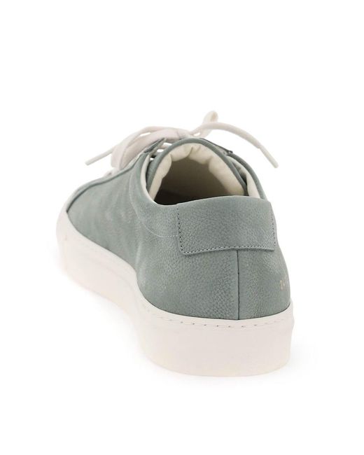 Common Projects Green Original Achilles Leather Sneakers for men