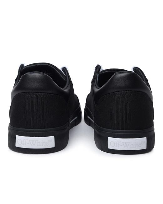 Off-White c/o Virgil Abloh Black Off- New Vulcanized Sneaker for men