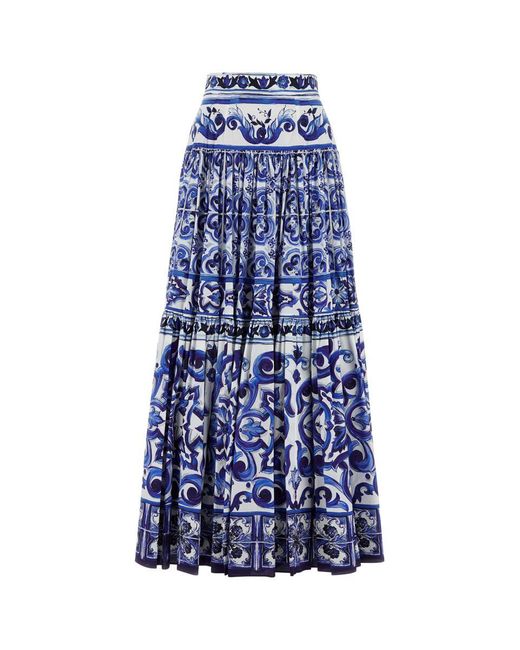 Dolce & Gabbana Blue Skirts