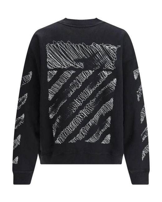 Off-White c/o Virgil Abloh Blue Sweaters for men