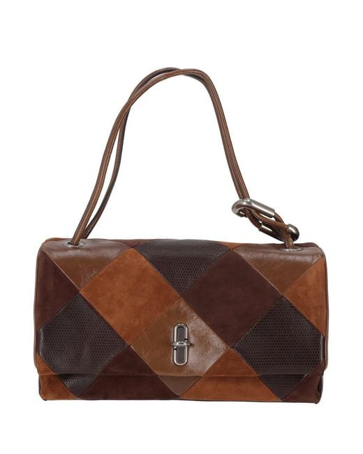 Marc Jacobs Brown The Large Dual Shoulder