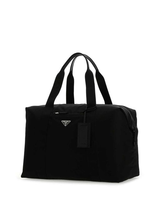 Prada Black Travel Bags for men