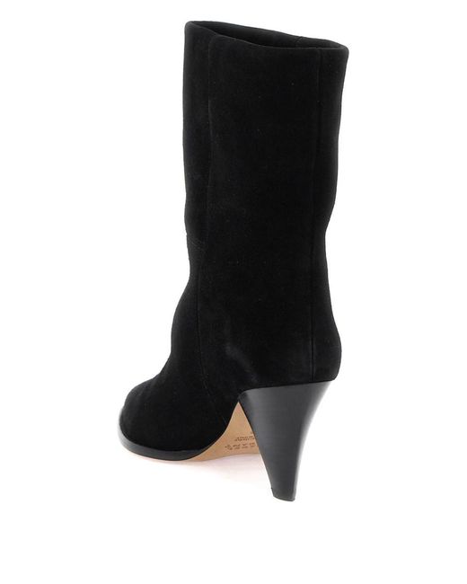 Isabel Marant Black 75mm Ankle Boots