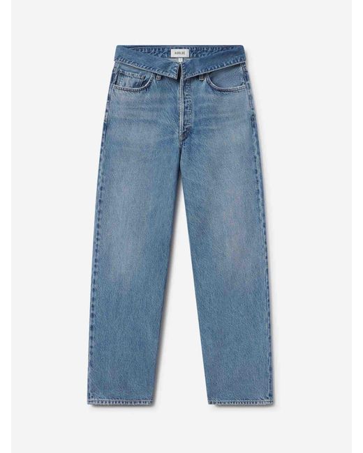 Agolde Blue Echo Taper Jeans