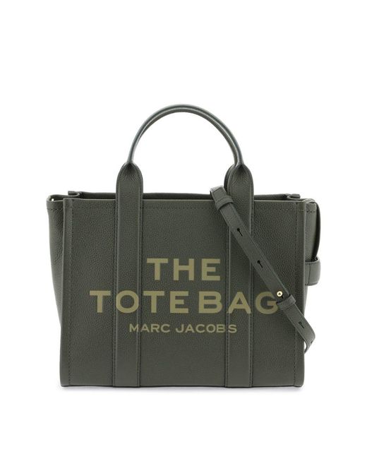 Marc Jacobs Green The Leather Small Tote Bag