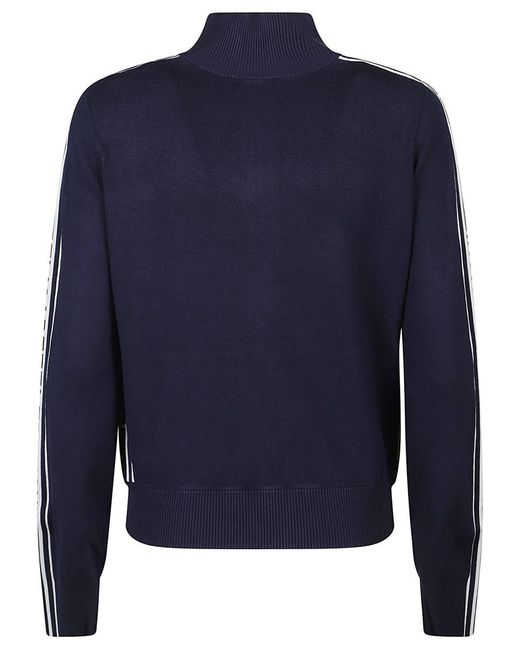 Elisabetta Franchi Blue Sweatshirt