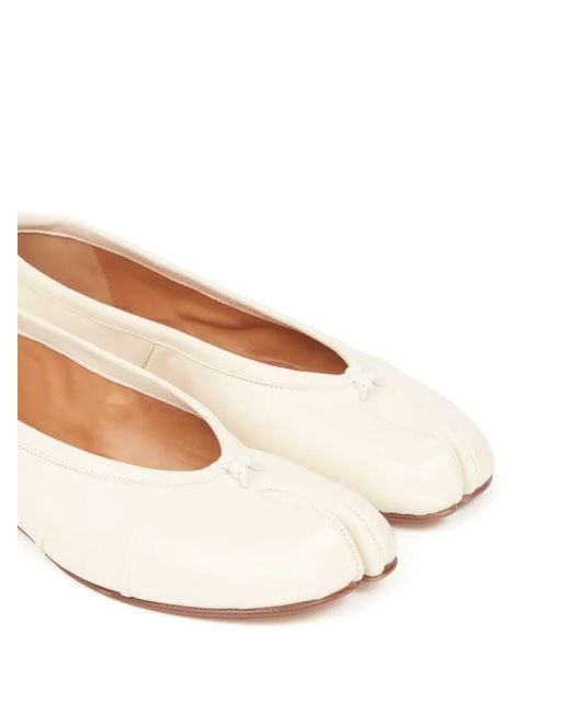 Maison Margiela Natural Flat Shoes