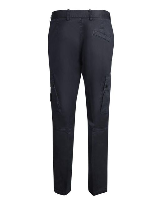 Stone Island Blue Trousers for men