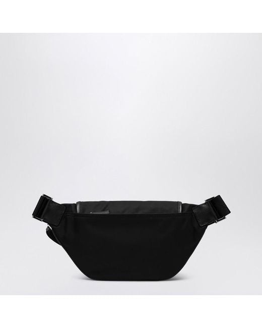 Prada Black Mini Re-Nylon And Saffiano Shoulder Handbag for men