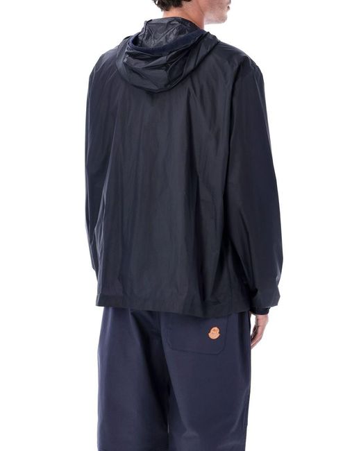 Moncler Genius Blue Hamlin Hooded Windbraker for men