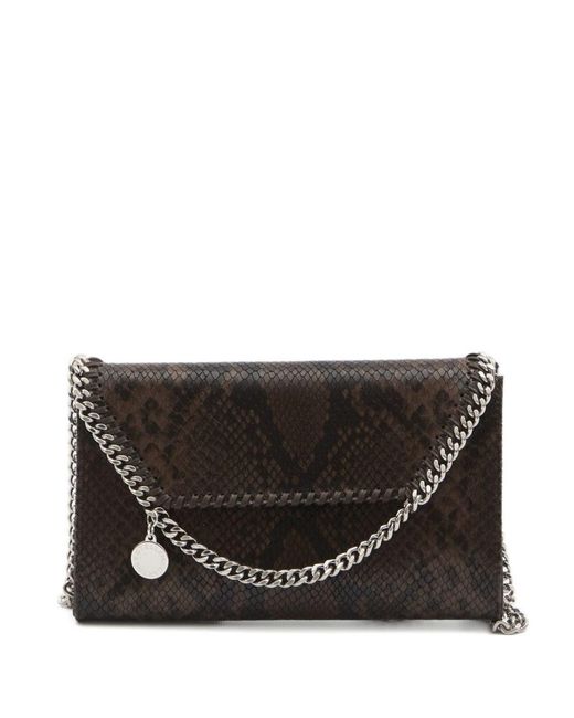 Stella McCartney Black Shoulder Bag With Chain